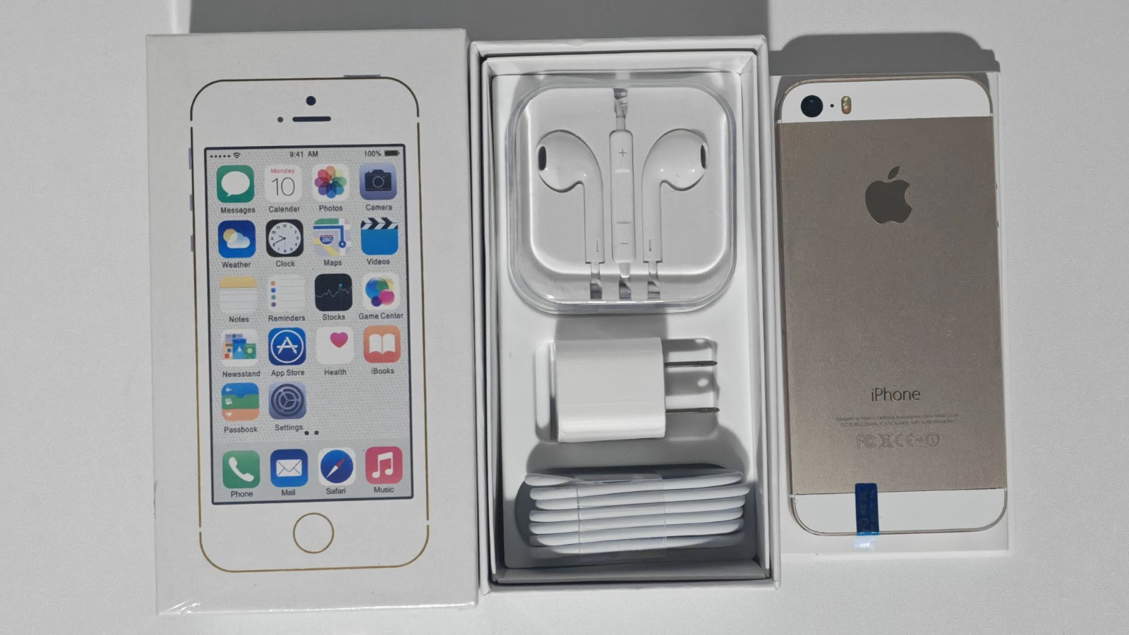 Apple iPhone 5s Unlocked 16 GB/32 GB/64 GB Gold Gray Silver Good Condition