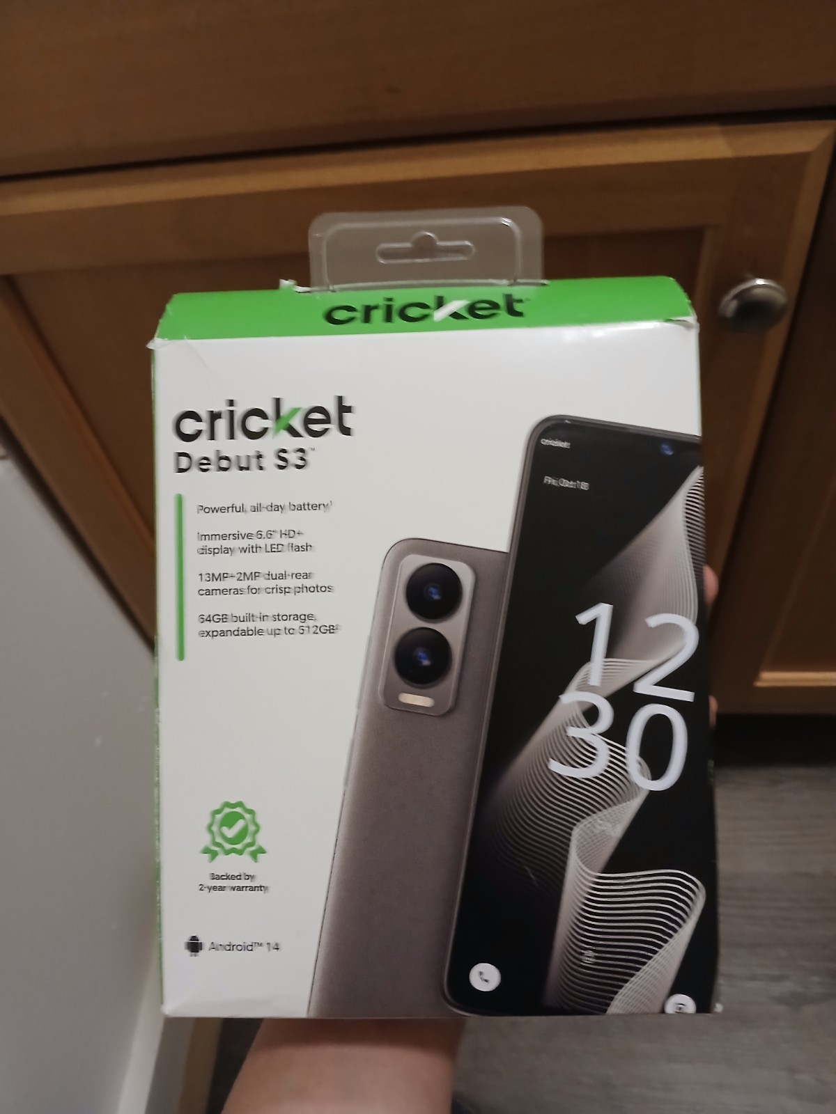 Cricket Wireless Debut 3 Smartphone 4G Brand New In Box Still Sealed