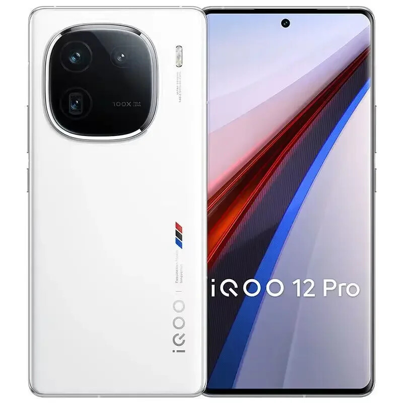 iQOO 12 Pro 5g Unlocked 256GB 6.78in Qualcomm Snapdragon 8 Gen3 White Black Red