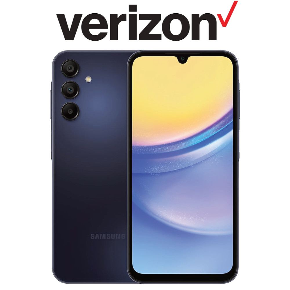 Samsung Galaxy A15 5G 2023 64GB Brave Black Verizon Locked Excellent