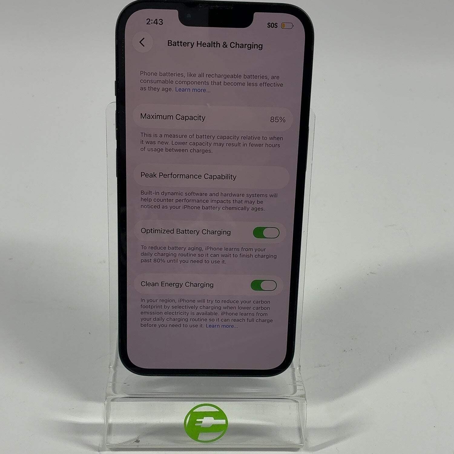 T-Mobile Apple iPhone 14 128GB Midnight MPUA3LL/A