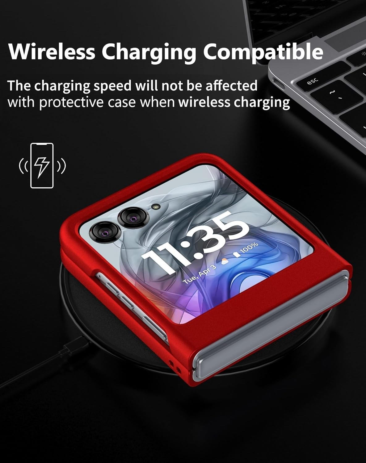Case for Motorola Razr 2024 / Razr 2025 – Thin Hard Matte Polycarbonate Cover