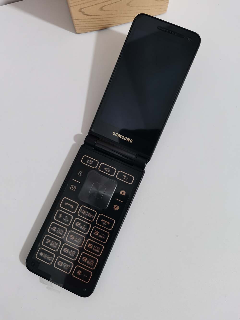 Samsung Galaxy Folder2 SM-G1650 Dual SIM WIFI 8MP LTE 4G Flip Black SmartPhone