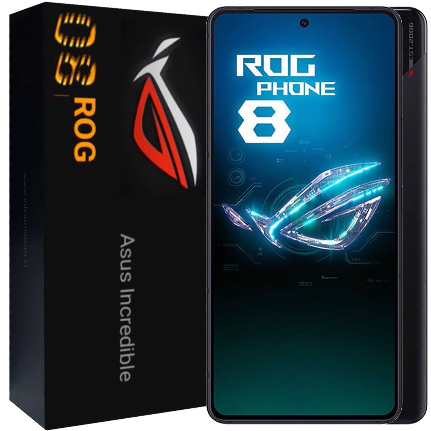 Asus ROG Phone 8 5G Phantom Black 256GB + 12GB Dual-Sim Unlocked GSM NEW