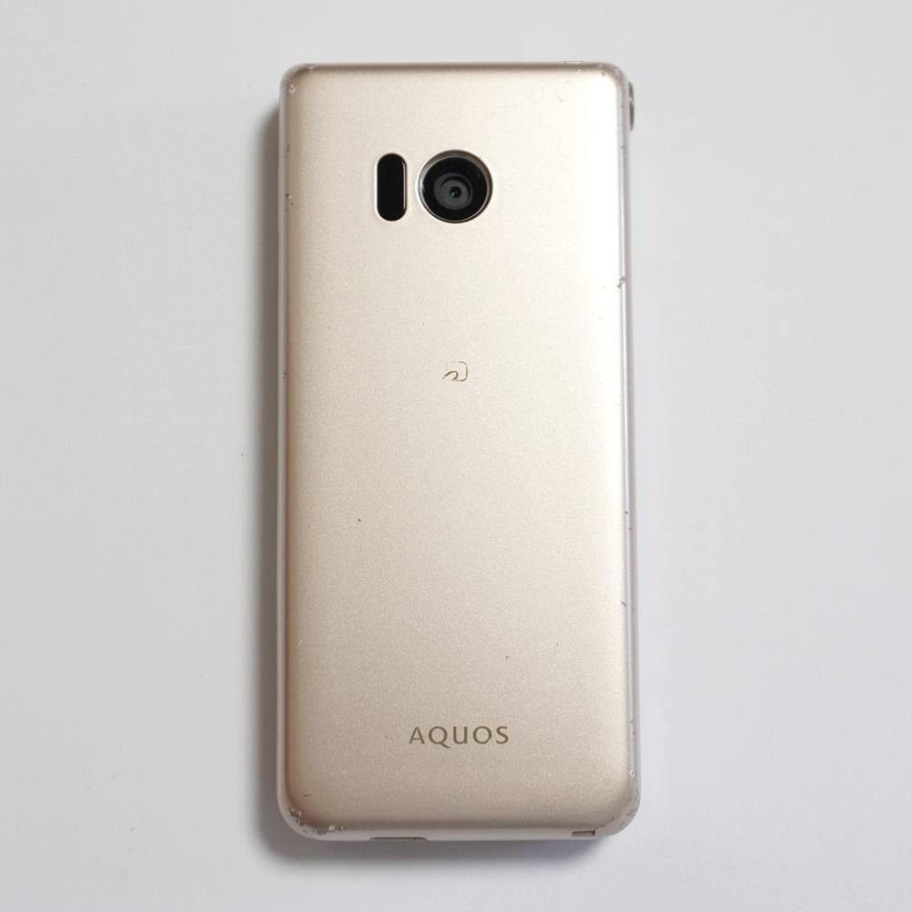 Docomo AQUOS Mobile Phone SH-01J Gold SIM Unlocked Home appliances e624