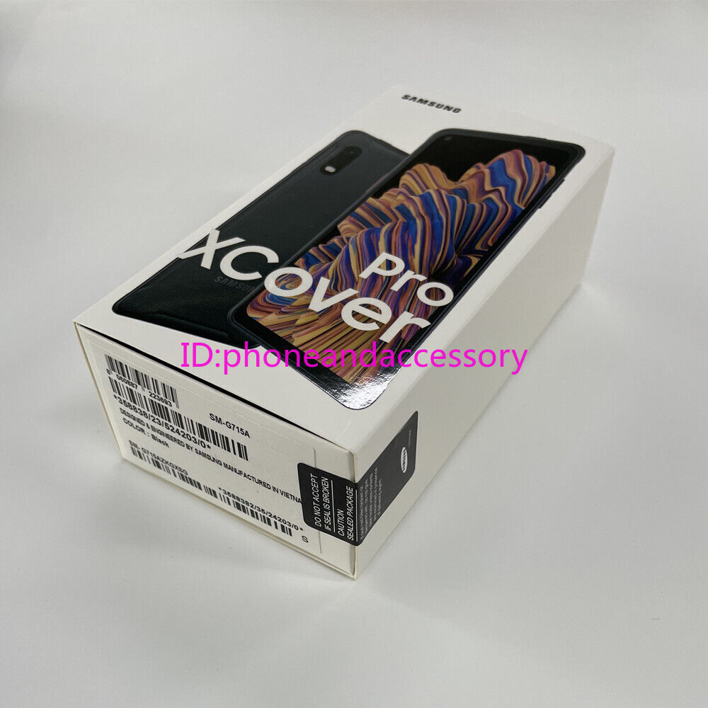 Samsung Galaxy Xcover Pro SM-G715U1/ G715A 6.3″Unlocked(Any Carrier)- New Sealed