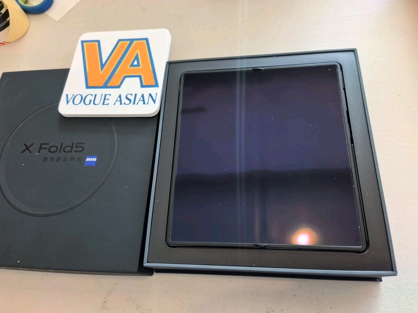 Original Vivo X Fold5 5G 512GB 16GB Foldable Titanium Grey China Model Unlocked