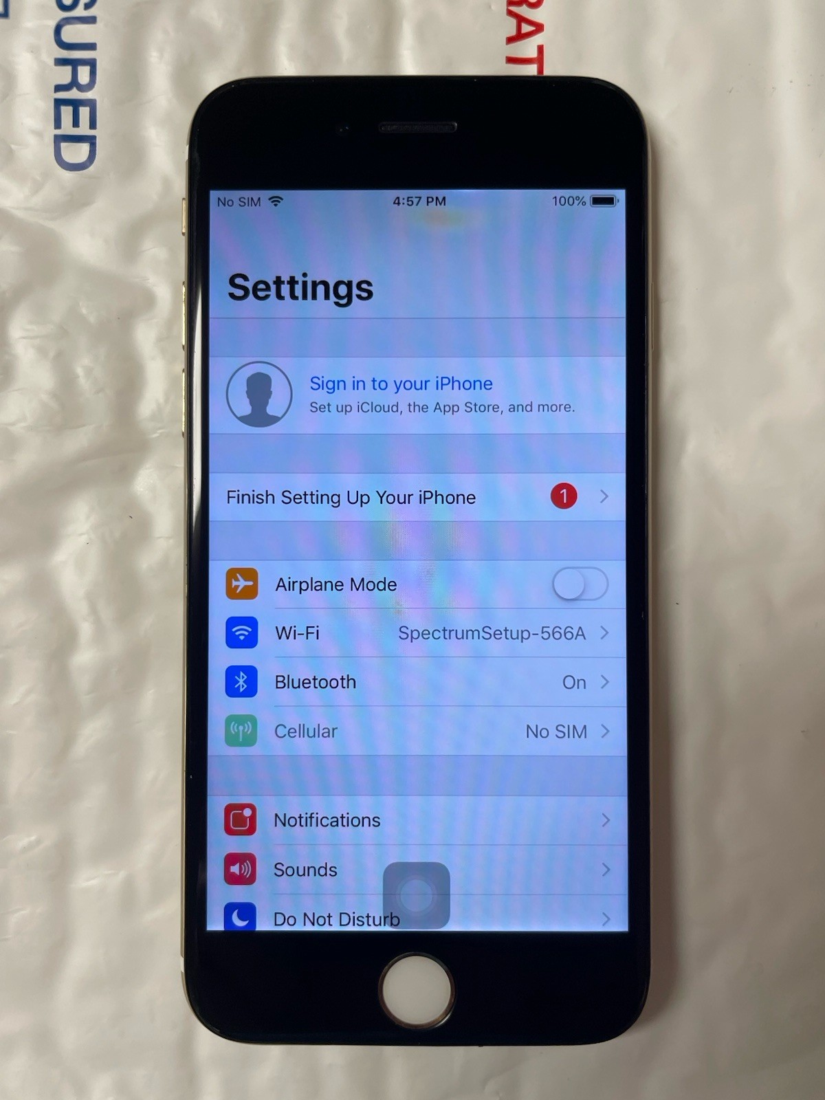Apple iPhone 6 32GB Gold Unlocked A1586 IOS 12.5 MQ472LL/A