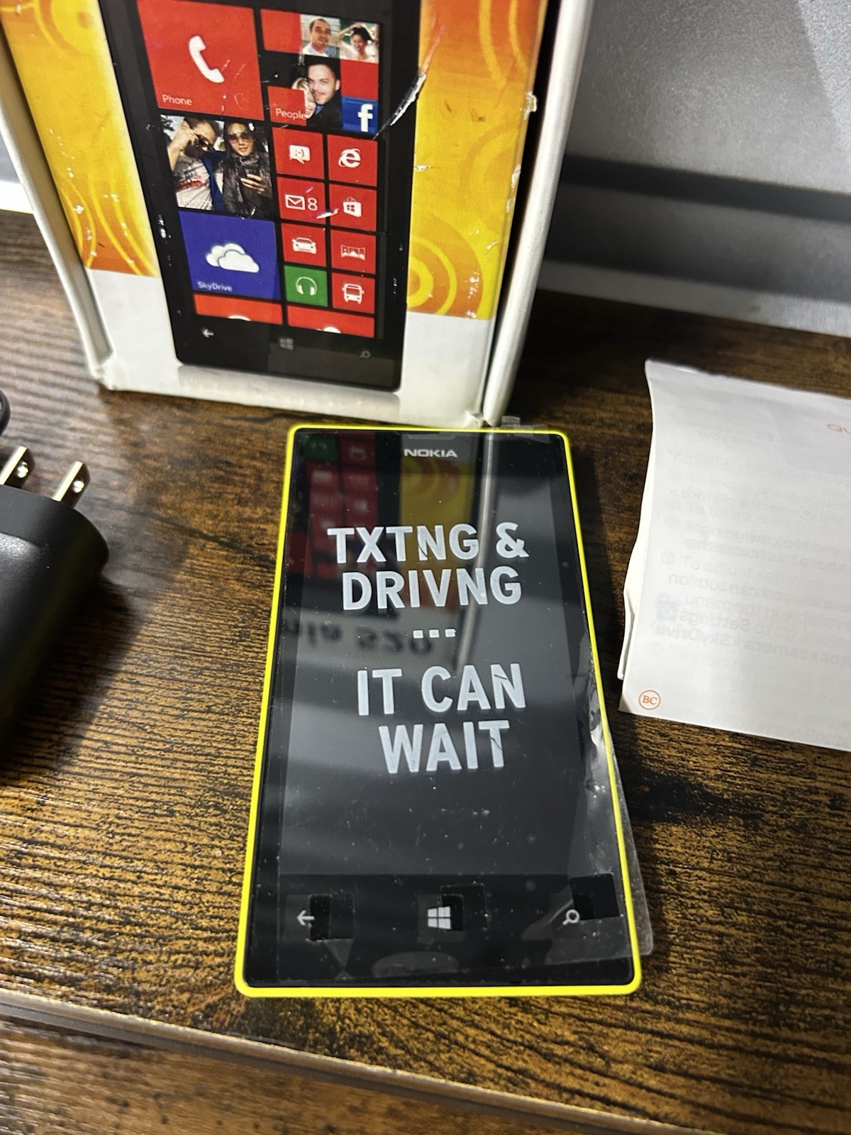 Nokia Lumia 520 – Yellow(AT&T) Open Box Untested As Is
