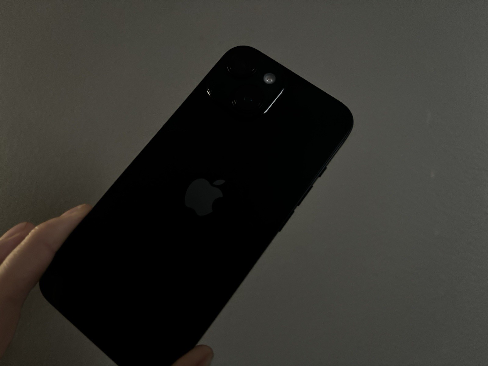 Apple Black Smartphone Dual Rear Cameras Lightning Connectivity Bar Style