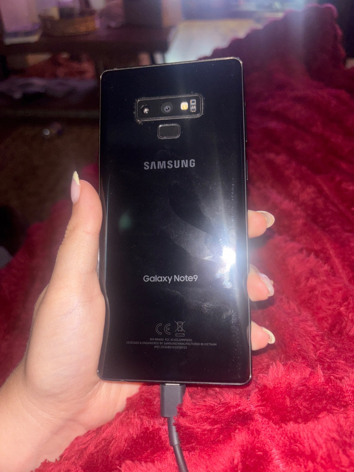 Samsung Galaxy Note9 – 128 GB – Midnight Black (AT&T)