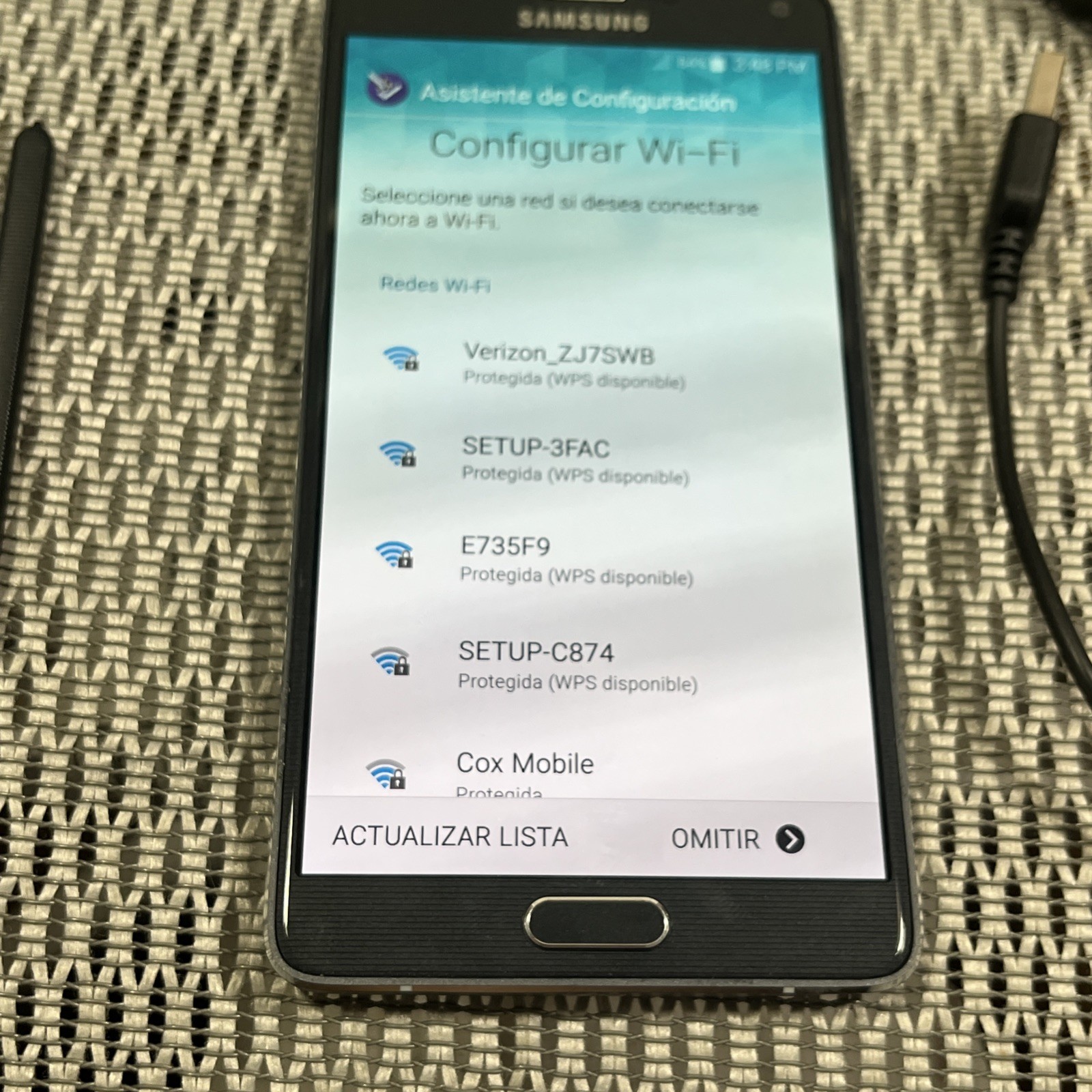 Samsung Galaxy Note 4 SM-N910V – 32 GB – Black (Verizon + GSM unlocked)-Used