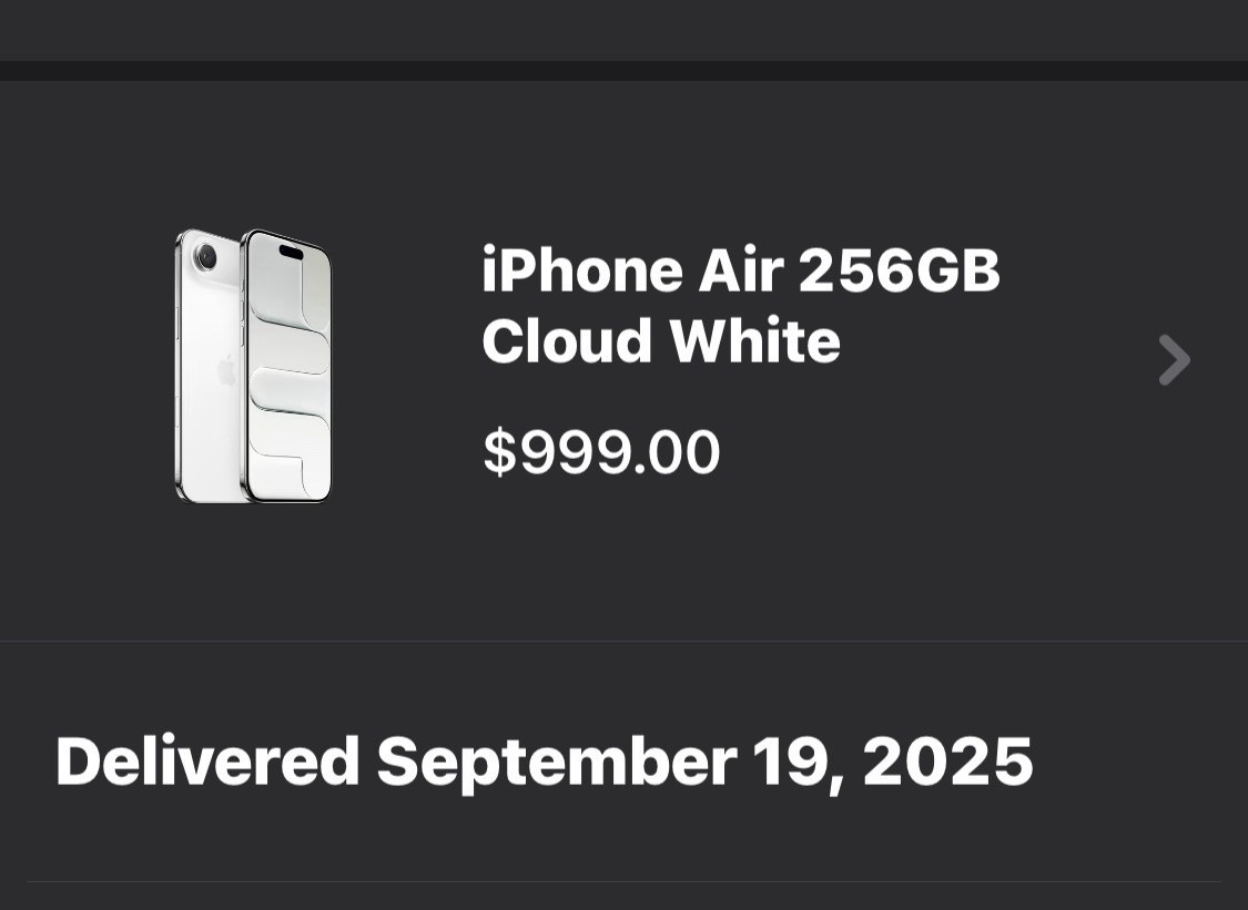apple iphone 17 air 256gb unlocked