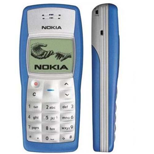 Cellphone Nokia 1100 GSM 900/1800MHz Mobile Phone Original – Black/White/Blue