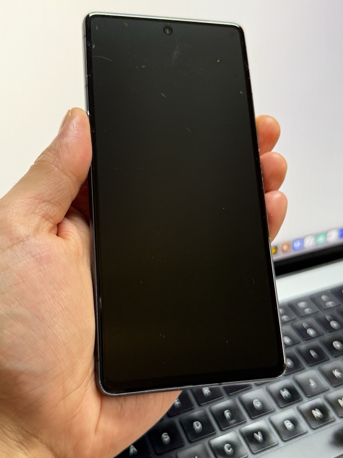 Google Pixel 7 Unlocked 128GB Obsidian / Black (Minor Image Retention) #23642