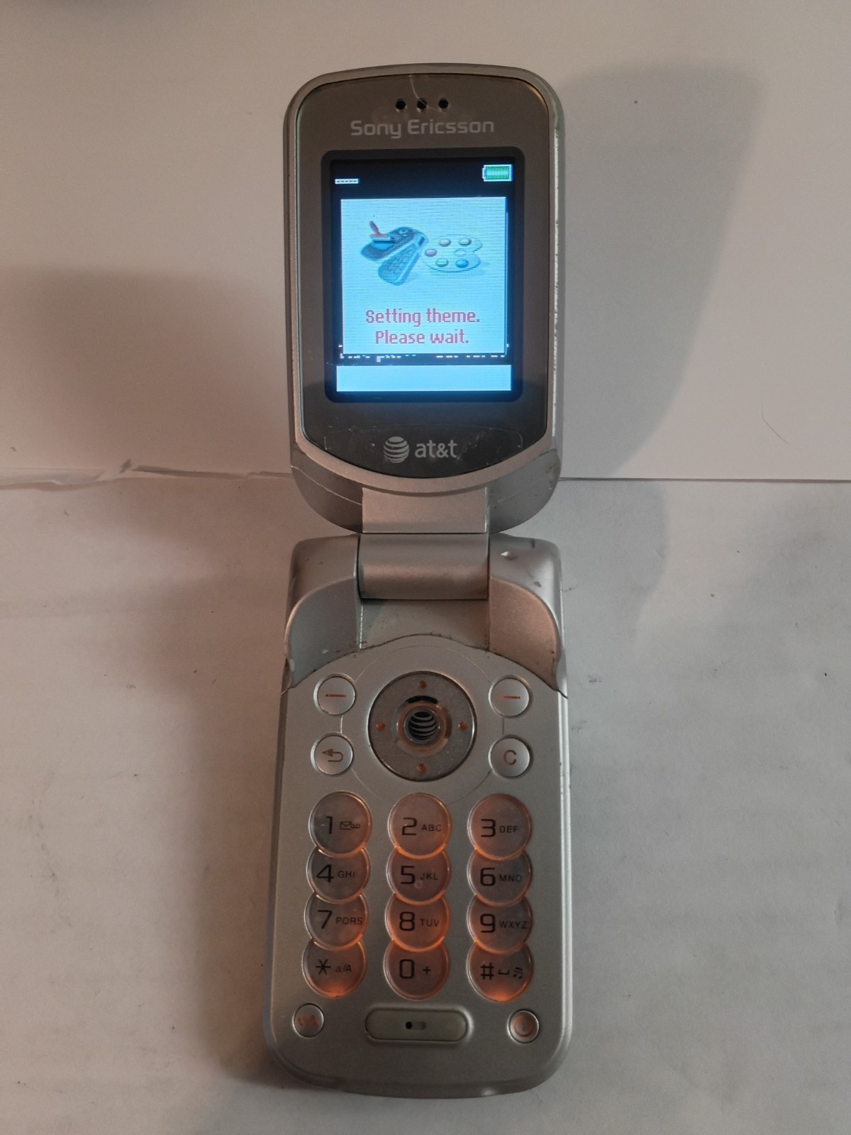 Sony Ericsson W300i Flip Phone Walkman Mobile Phone Backup Working Y2K 2000s