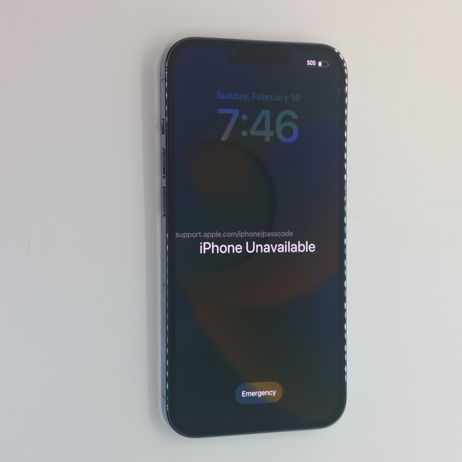 Apple iPhone 13 Pro Max – Sierra Blue – AS IS – FOR PARTS ONLY