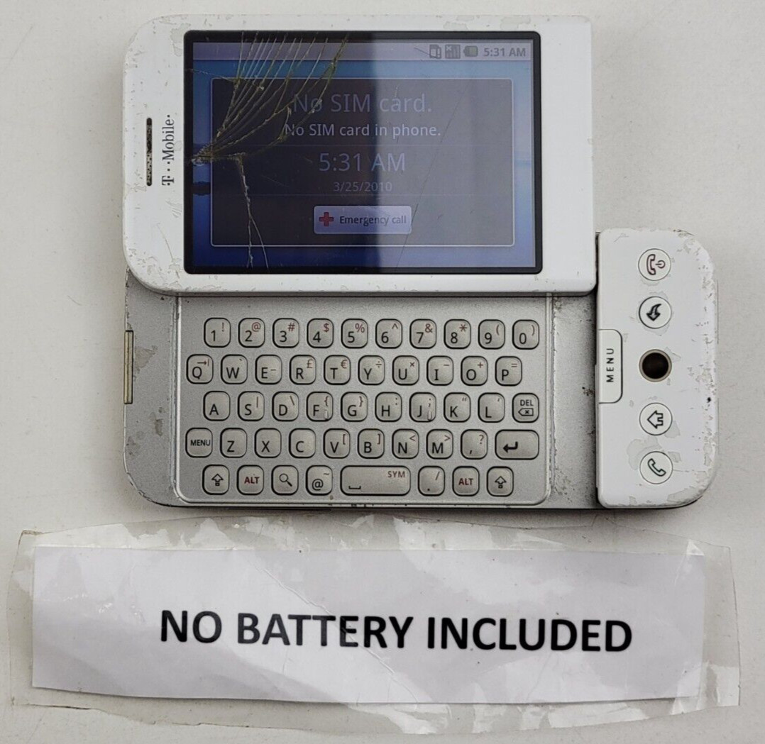 HTC Dream Google G1 (DREA100) 256MB – Gold (T-Mobile) – *PLEASE READ* – J6557