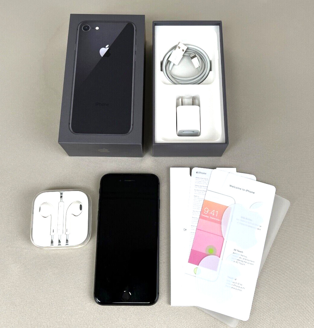 Apple iPhone 8 – 64GB – Space Gray (AT&T) A1905 (GSM) Smartphone