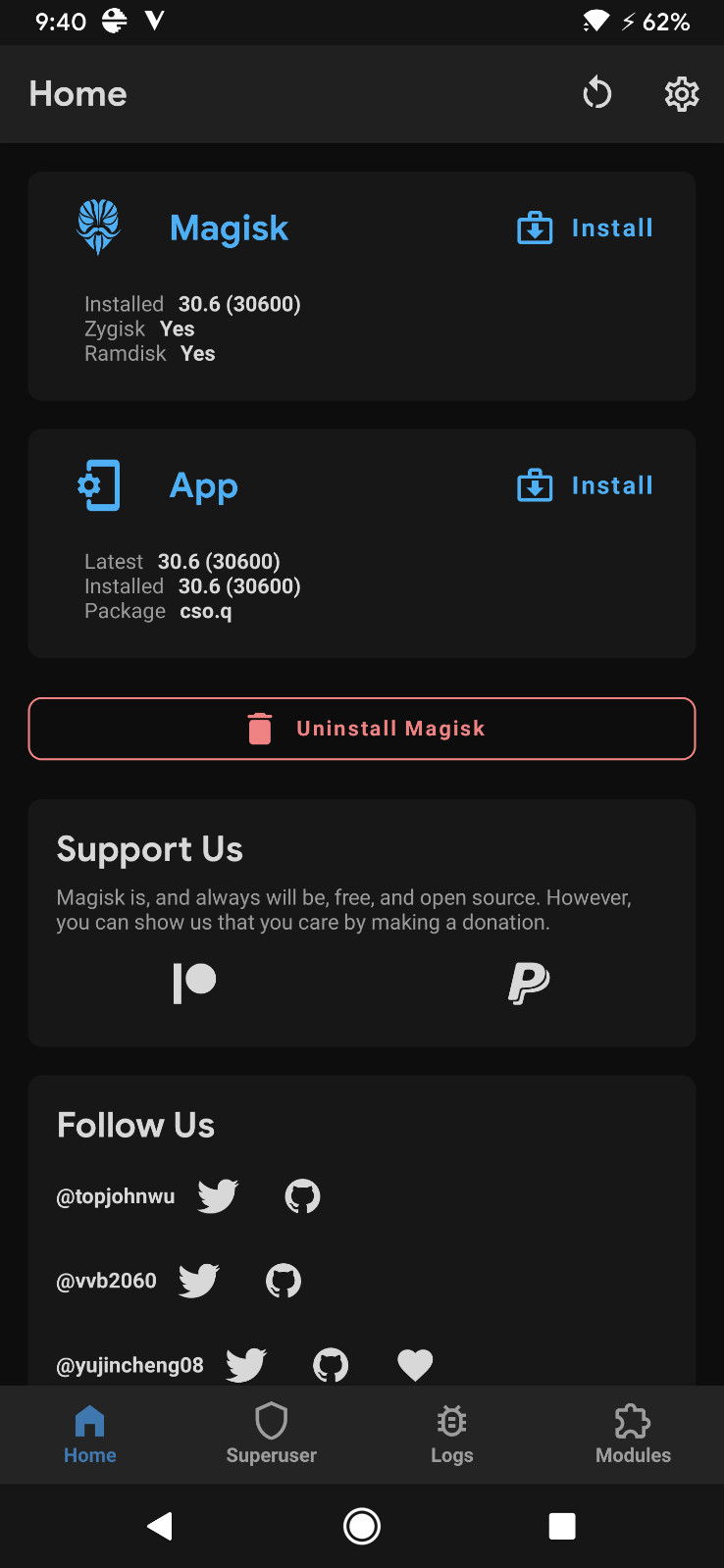 Rooted LG V40 ThinQ 64GB 6GB Memory Pokemon Go Ready 64Bit CPU