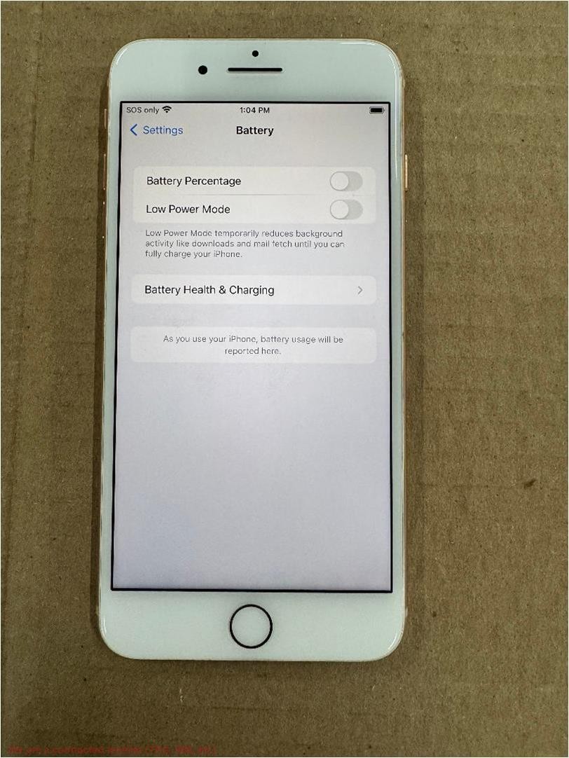 iPhone 8 Plus 64GB Gold SEE DETAILS UNKNOWN CARRIER