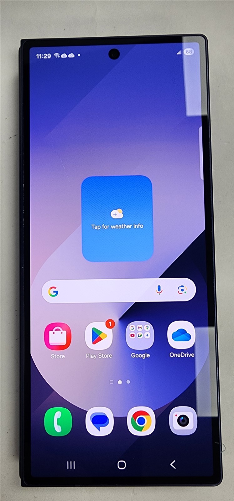 Samsung Galaxy Z Fold 6 256GB Blue SM-F956U (AT&T) – Android Smartphone – CF0128