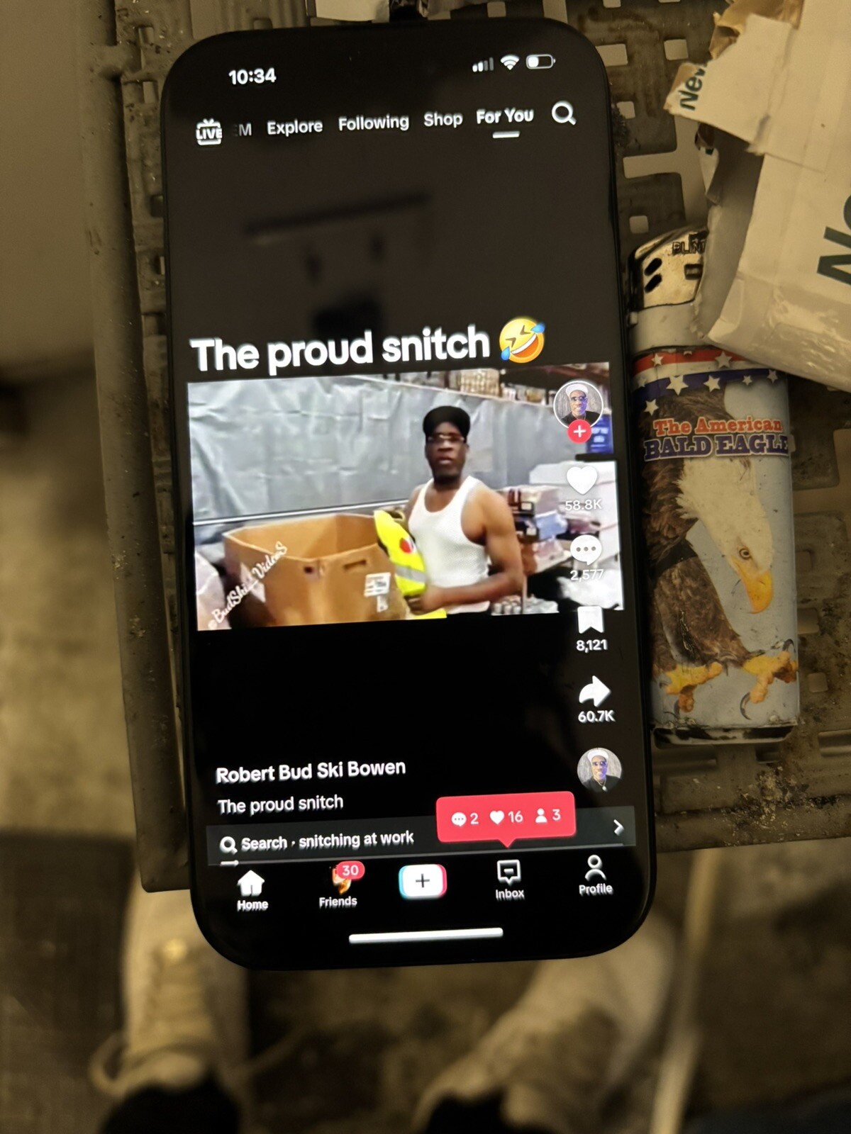 iPhone 16 TikTok Installed 354gb