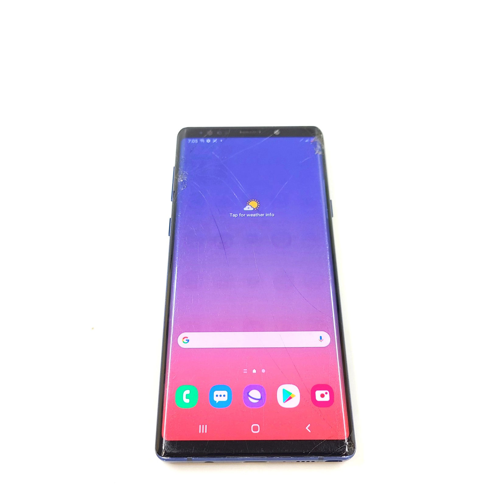 Samsung Galaxy Note 9 SM-N960W 128GB 4GB RAM Black Locked to Telus Phone – READ!