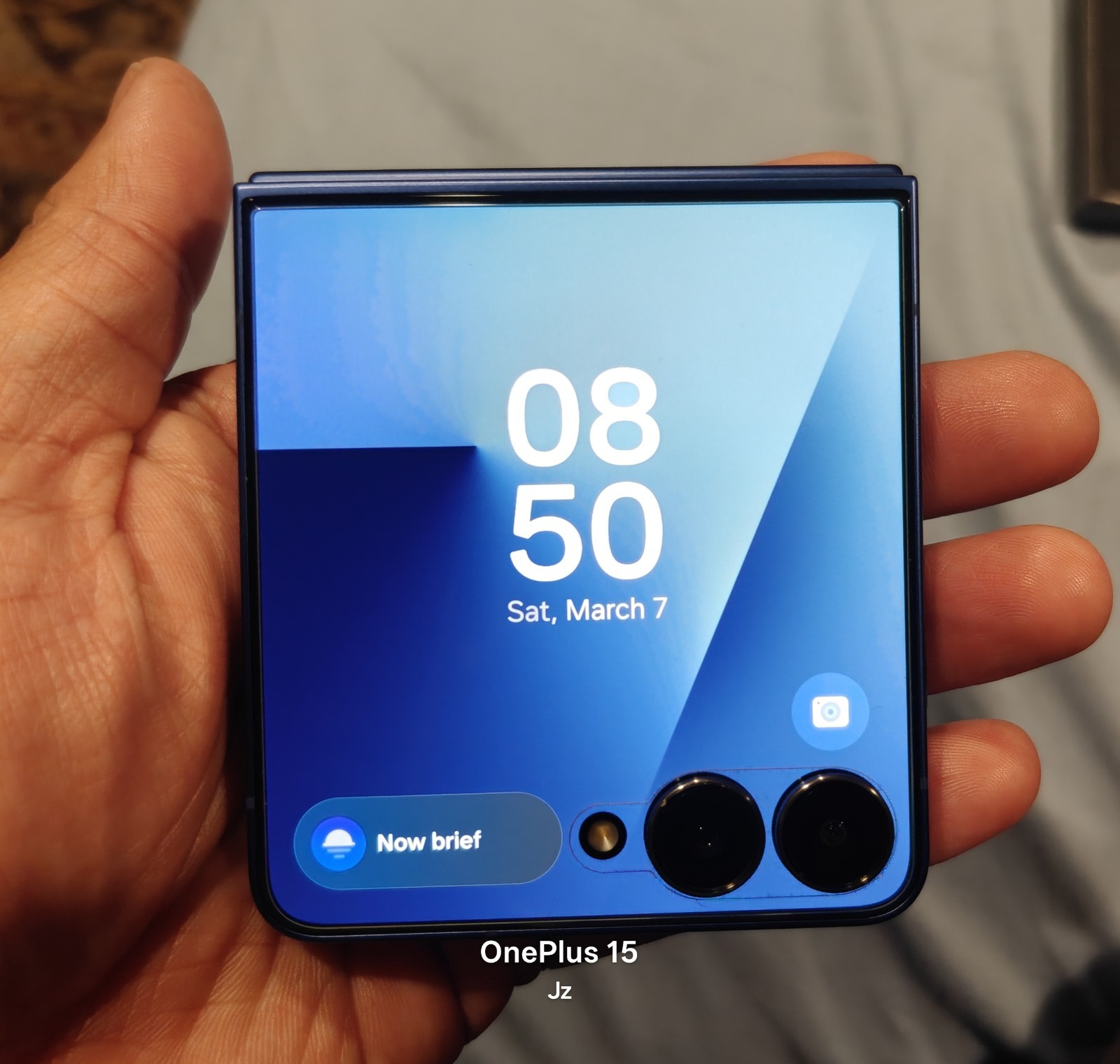 Samsung Z Flip 7 128GB Unlocked Smartphone Blue