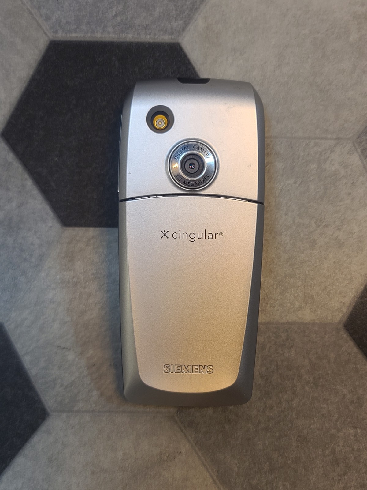 Siemens S Series S66 – Very Rare Cellular GSM Phone Black & Silver (Cingular)