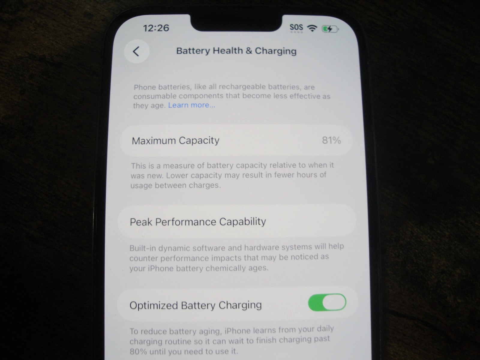 APPLE IPHONE 13 PRO MAX GRAPHITE – UNLOCKED – 128GB MLKL3LL/A