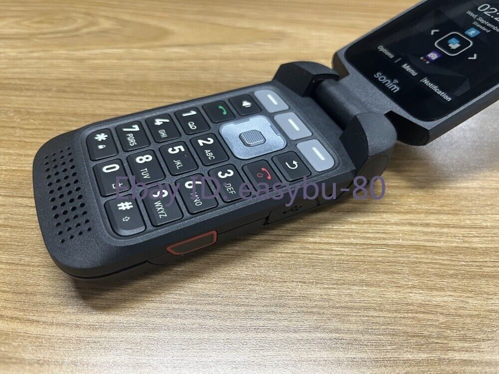 Sonim XP3 Plus XP3900 Rugged Flip Phone 16GB SonimOS Unlocked (Any Carrier)Black