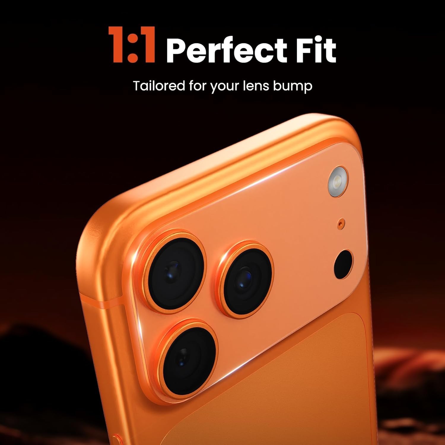 10 Pack Camera Lens Sticker for iPhone 17 Pro Max, Anti Fingerprint Matte Film