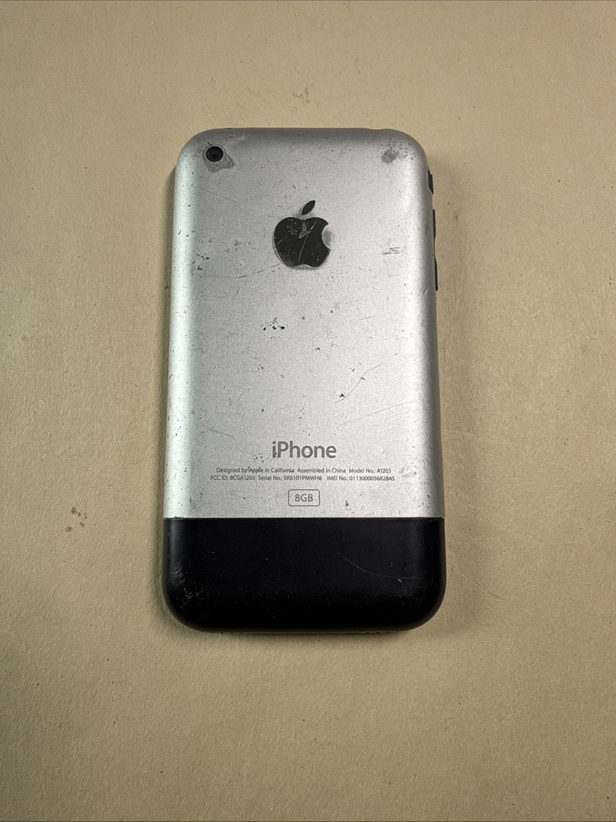Apple iPhone 1st Generation – 8GB – Black – A1203 (GSM)