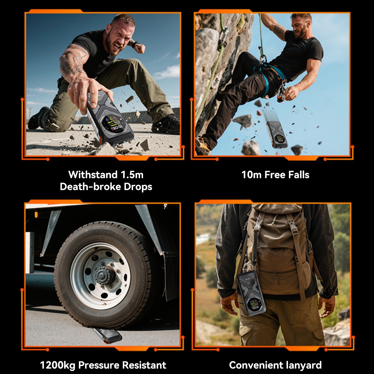 Blackview OSCAL TANK 1 5G Rugged Smartphone 36GB+256GB Android 15 20000mAh NFC
