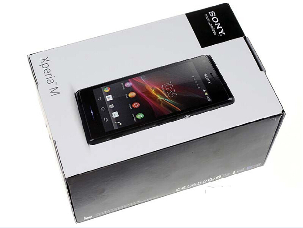 UnlockedSony Xperia M C1905 4.0″ 3G Wifi 5.0MP Android Smartphone