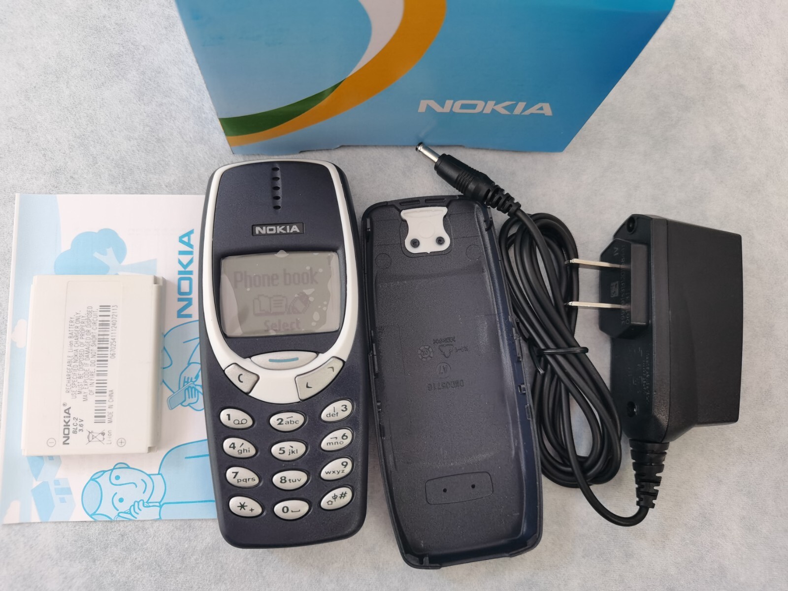 99% N ew Nokia 3310- GSM (Unlocked) Cellular Phone random color