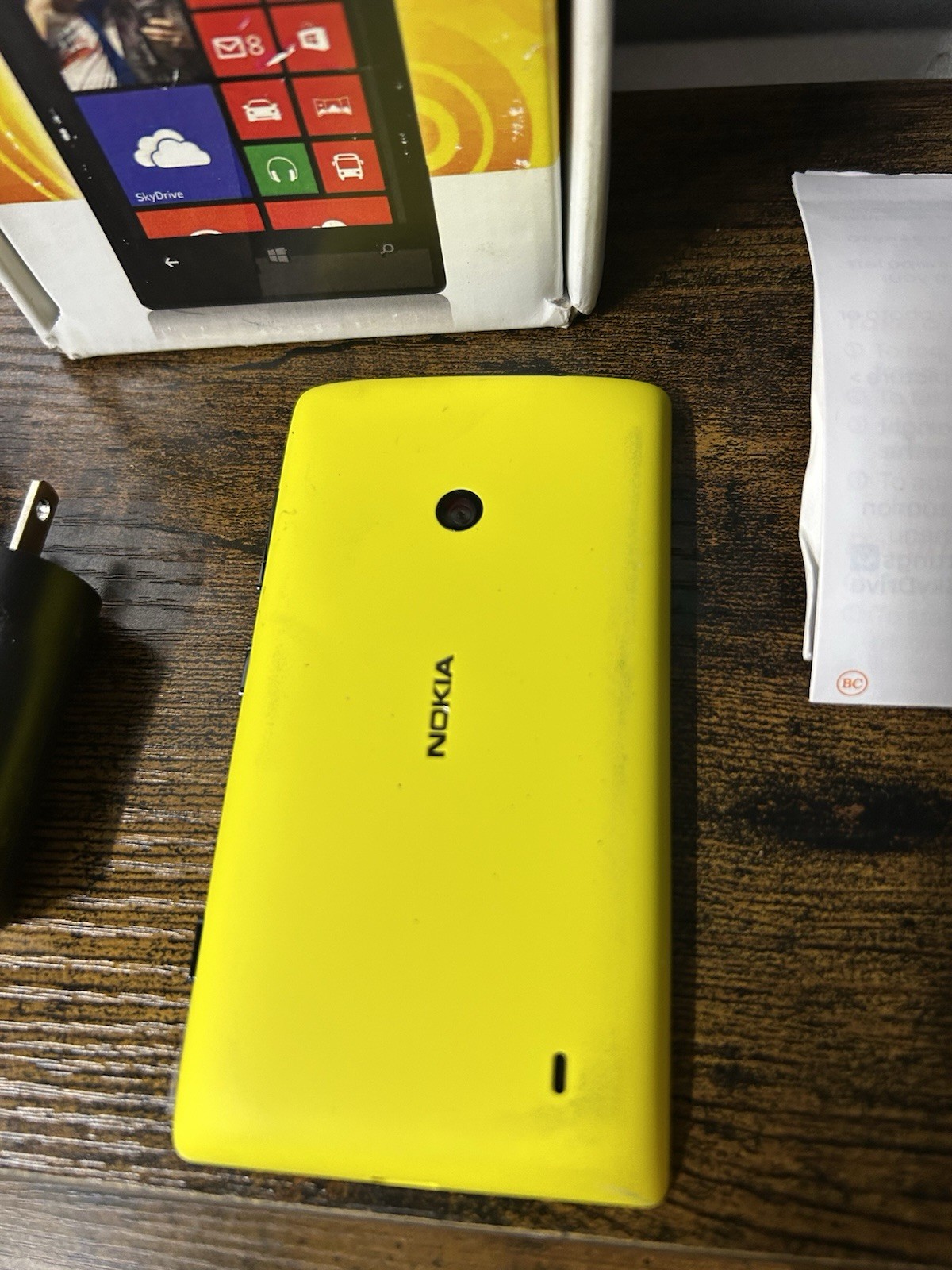 Nokia Lumia 520 – Yellow(AT&T) Open Box Untested As Is