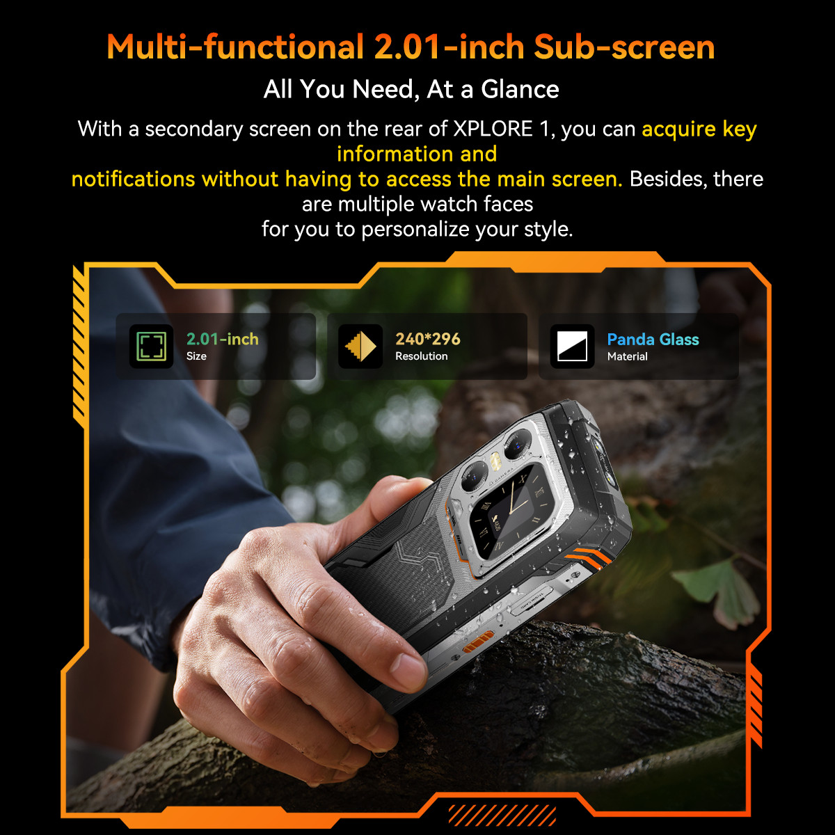 Blackview XPLORE 1 AI 5G Rugged Smartphone 48GB+512GB 6.78″ Android 15 NFC 64MP