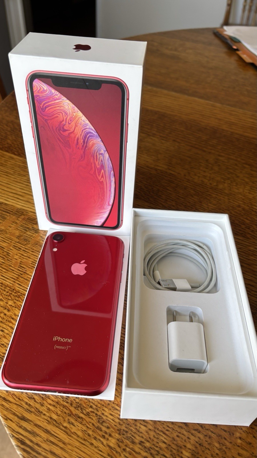 Apple iPhone XR 64GB Red AT&T iOS 6.1in 12MP