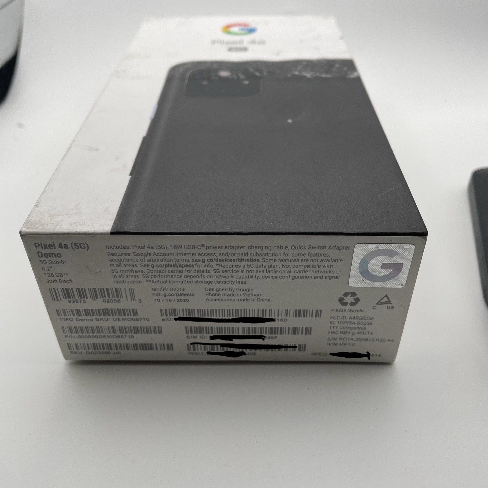 Google Pixel 4a 5G – 128GB – UNLOCKED – OPEN BOX