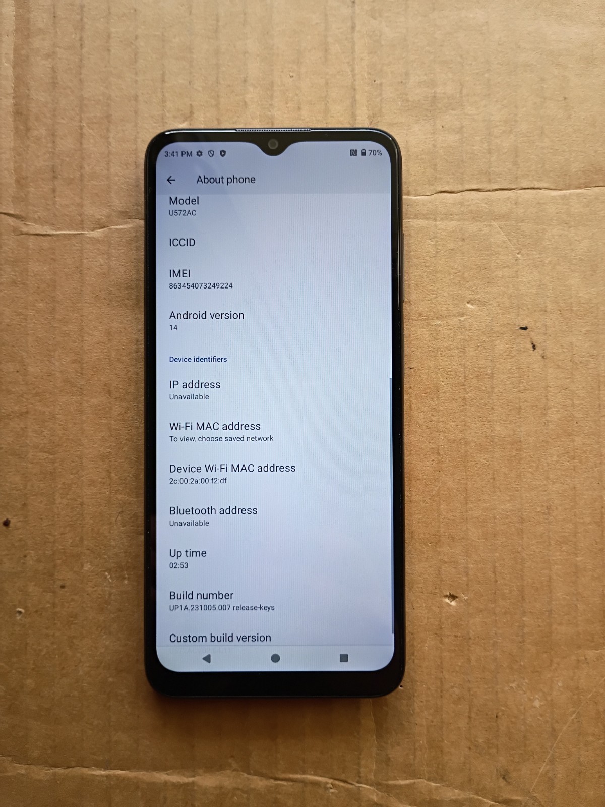 Cricket Debut S3 (U572AC) (Unlocked) (Gray)