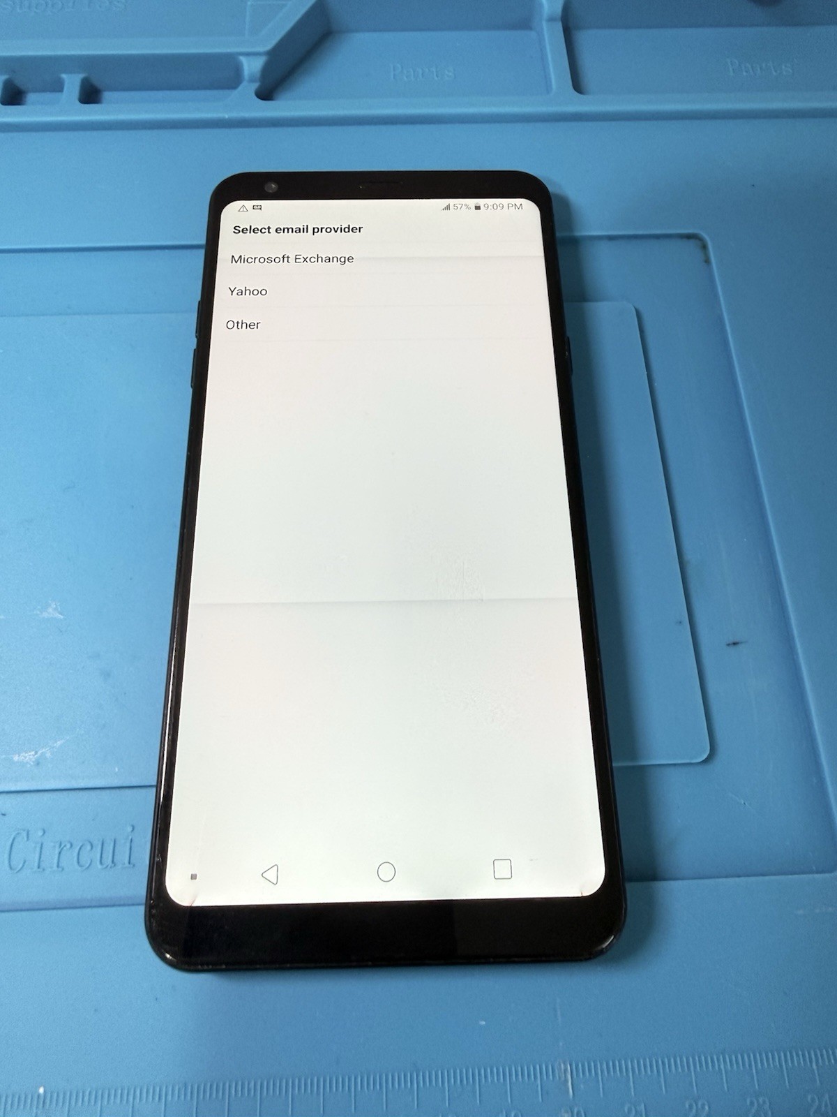 LG Stylo 4 Black Smartphone Fingerprint Sensor Android TracFone Bluetooth Wi-Fi