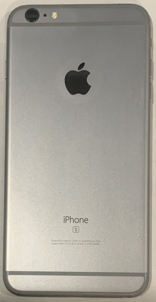 TESTED GSM UNLOCKED SPACE GRAY iPhone 6S PLUS, 16GB A1687 MKU12LL/A iOS 15.8.3