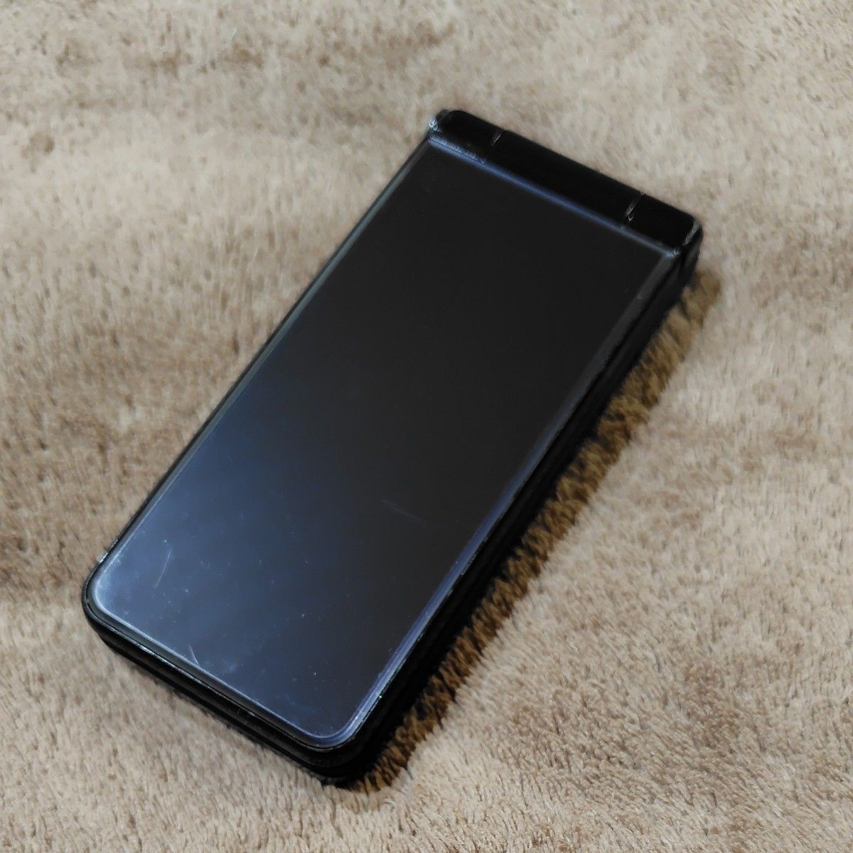 SHARP 601SH AQUOS KEITAI 2 Black Unlocked Android Flip Feature Phone Tested