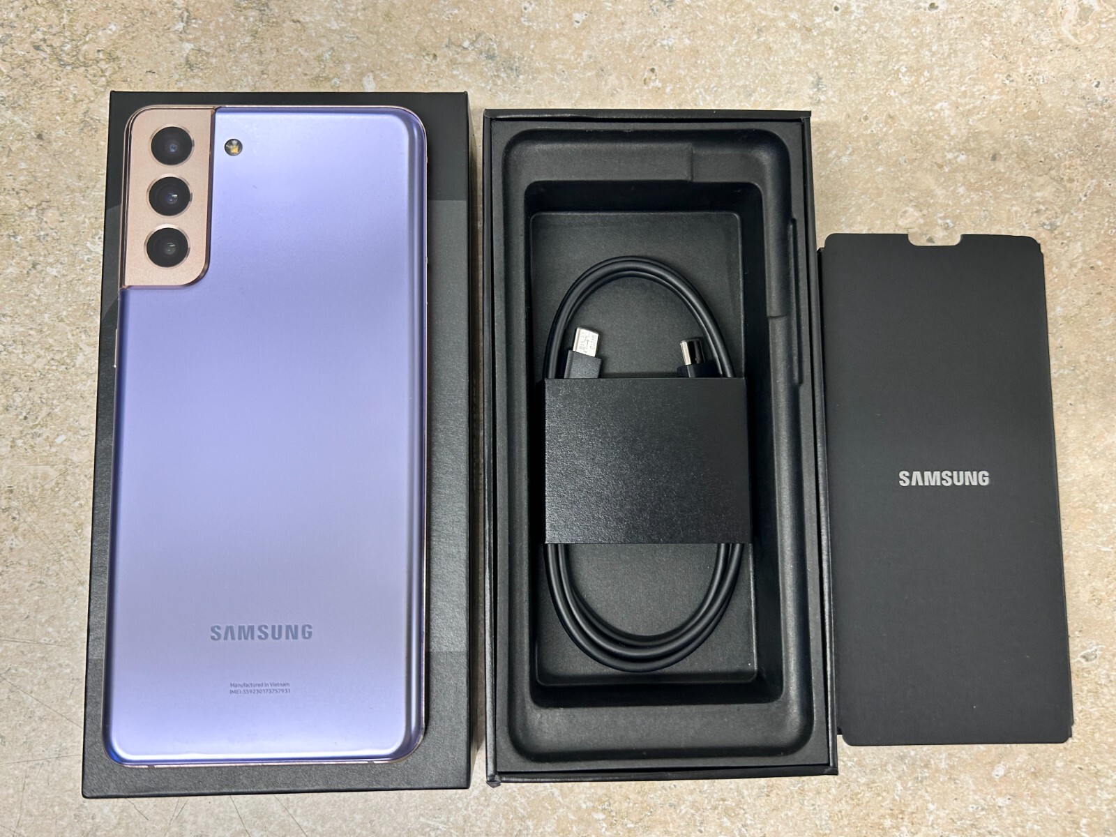 Samsung Galaxy S21+ Plus 5G 128GB Unlocked GSM+CDMA Excellent In-Box- All Colors