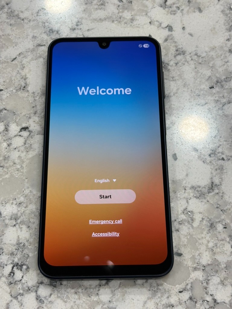 Samsung Galaxy A16 128GB 5G SM-A166U (Boost Mobile) Black / NEW*