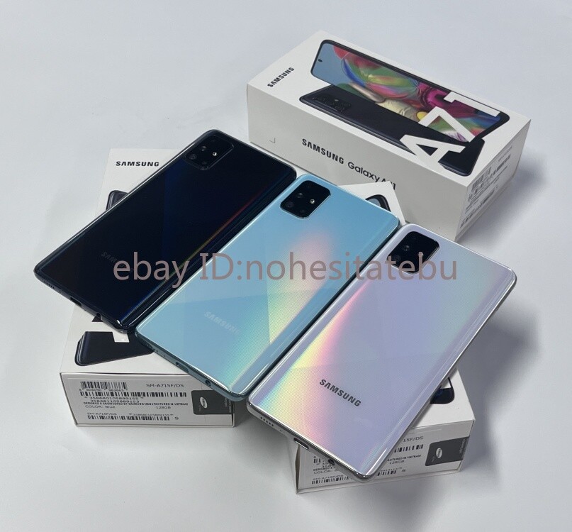 Samsung Galaxy A71(4G) SM-A715F/DS 128GB 6.7″ New Unopened Multicolor Unlocked