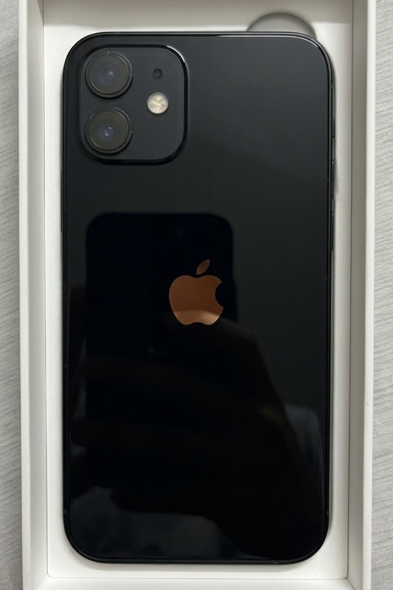 Apple iPhone 12 128GB Black Bar Smartphone 12MP Camera – Open Box