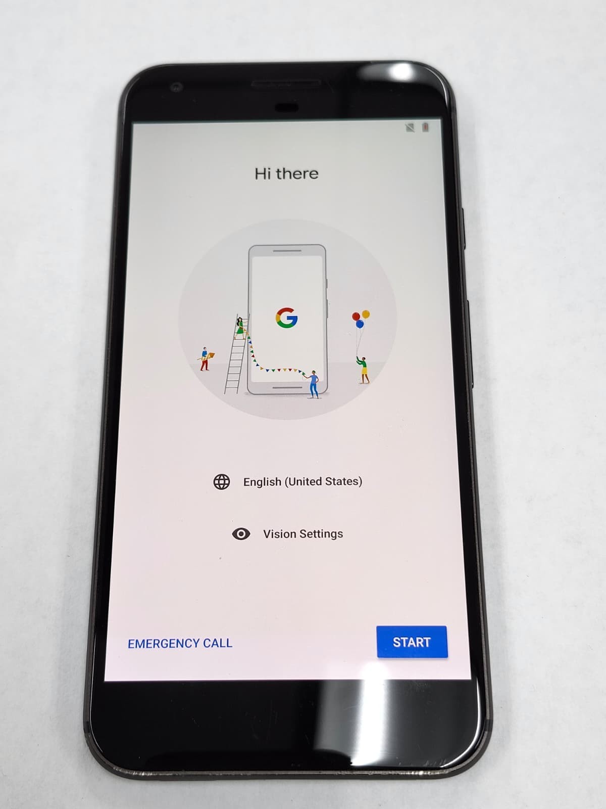 DEFECTIVE – Google Pixel XL – 128GB – Black – Unknown – 12341